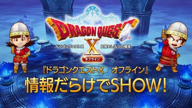 Dragon Quest X Offline recibir� una rentransmisi�n especial antes de su lanzamiento en Jap�n