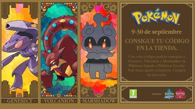 Consigue tres Pokémon singulares para Pokémon Espada y Escudo gracias a GAME España