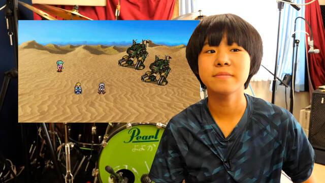 Final  Fantasy Pixel Remaster cuenta con la percusión de una niña de 12 años en su banda sonora.