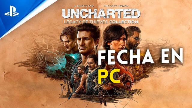 Fecha de lanzamiento de Uncharted en PC