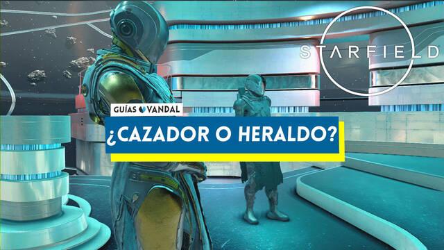 Starfield: �Es mejor aliarse con el Heraldo o el Cazador? Consecuencias y recompensas - Starfield