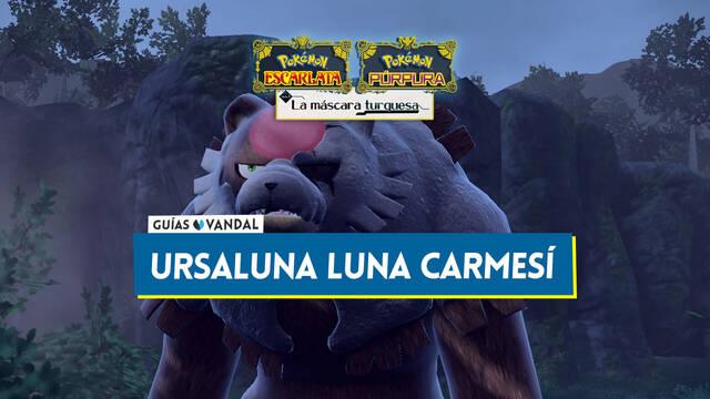 Cómo Conseguir A Ursaluna Luna Carmesí En Pokémon La Máscara Turquesa 6416