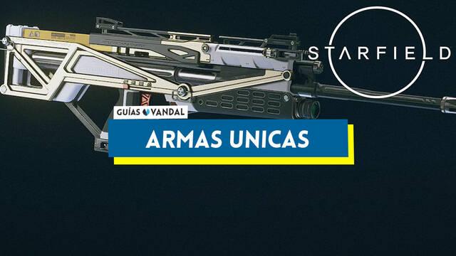 Armas �nicas en Starfield: C�mo conseguirlas todas - Starfield