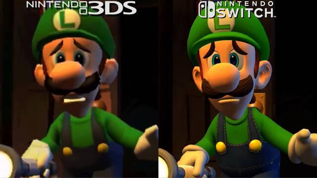 Así luce la remasterización de Luigi's Mansion 2 comparada con la obra original