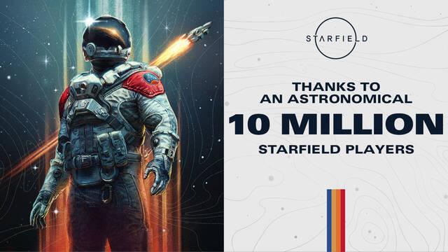 Más de 10 millones de jugadores ya han jugado a Starfield desde el pasado 6 de septiembre