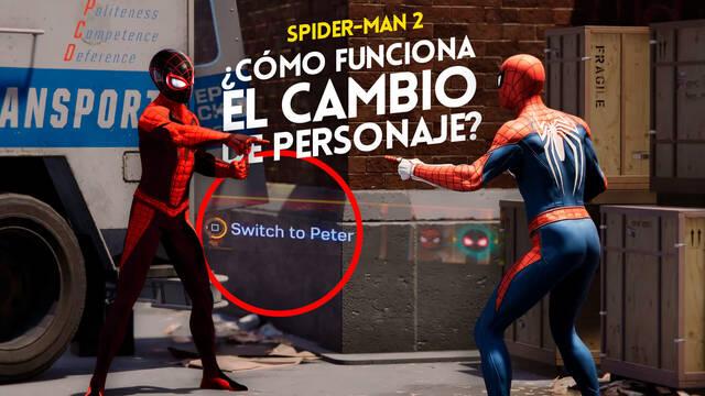 Así funciona el cambio de personajes en Spider-Man 2