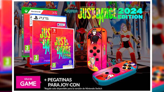 Just Dance 2024 reserva en GAME y pegatinas para Joy-con gratis