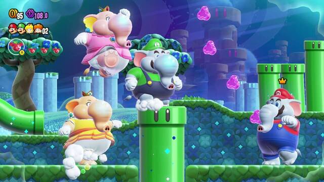 Nintendo revela m�s de 20 minutos de Super Mario Bros. Wonder