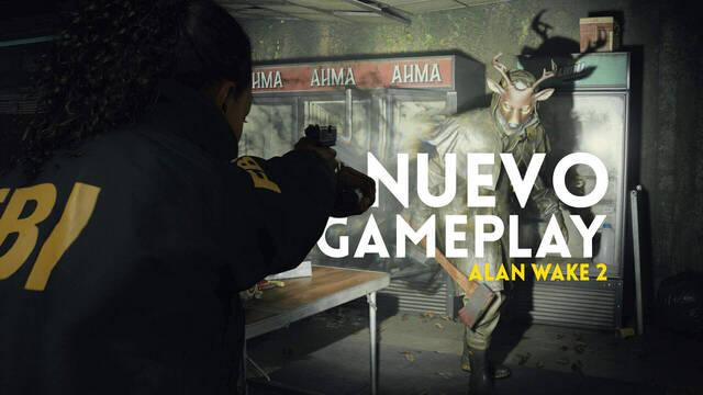 Nuevo gameplay extendido de Alan Wake 2.