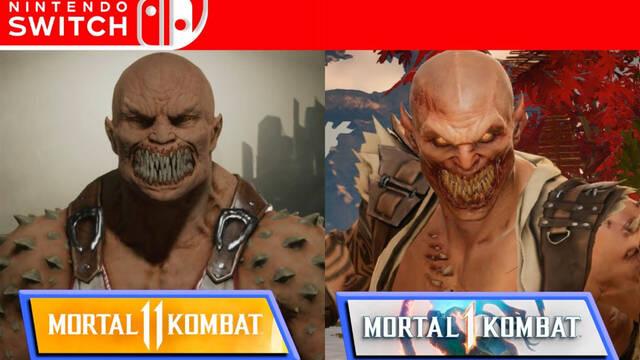 Comparativa técnica de Mortal Kombat 1 y Mortal Kombat 11 en Nintendo Switch