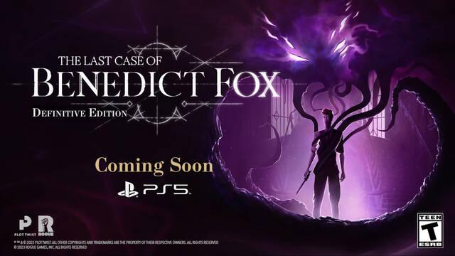 The Last Case of Benedict Fox: Definitive Edition anunciado para PlayStation 5 con algunos cambios y mejoras