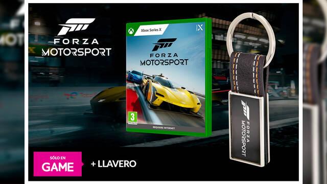 Forza Motorsport reserva en GAME con llavero gratis de regalo