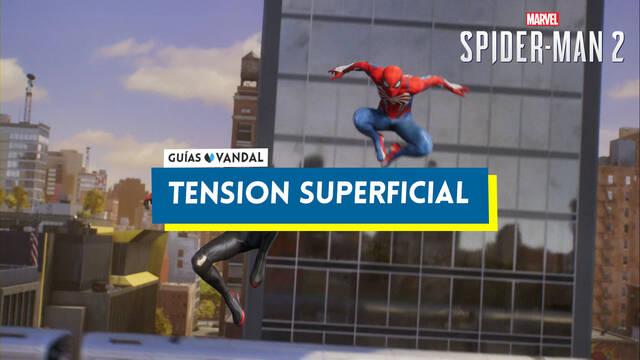 Tensión superficial en Spider-Man 2 al 100% - Marvel's Spider-Man 2