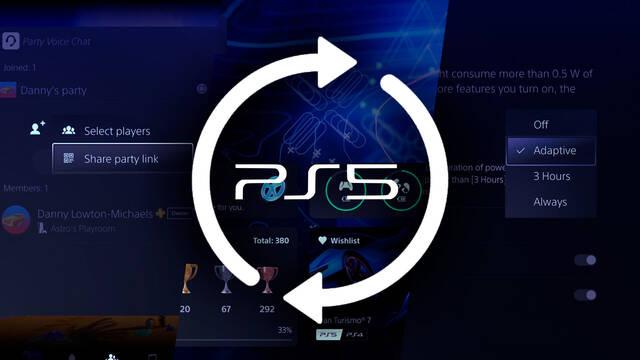 Nuevo firmware PS5 con personalizaci�n de nueva pesta�a y m�s novedades ya disponibles