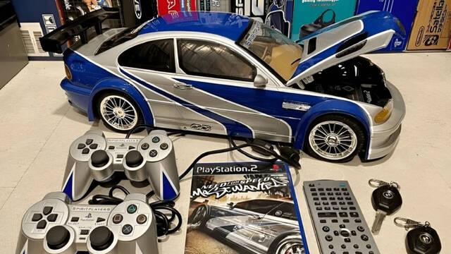 Need for Speed: Most Wanted tuvo su propia PS2 edici�n especial con forma de coche tunning