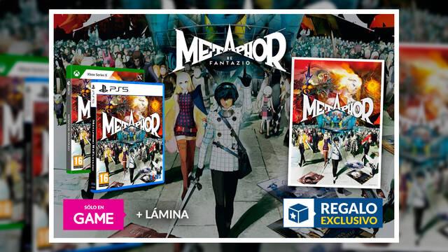 Reserva Metaphor: ReFantazio en GAME con l�mina de regalo