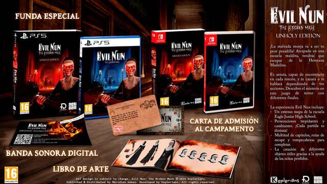 El terror de Evil Nun: The Broken Mask tendrá edición física en Switch y PS5, anuncia Meridiem