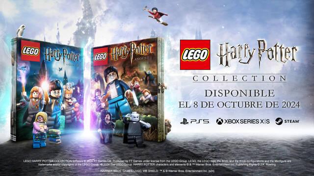 Anunciado LEGO Harry Potter Collection remasterizado para PS5, Xbox Series y PC