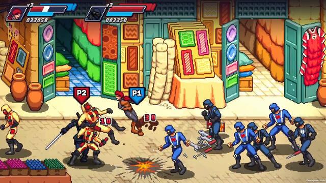 El beat 'em up retro G.I. JOE: Wrath of Cobra ya tiene fecha de lanzamiento en PC