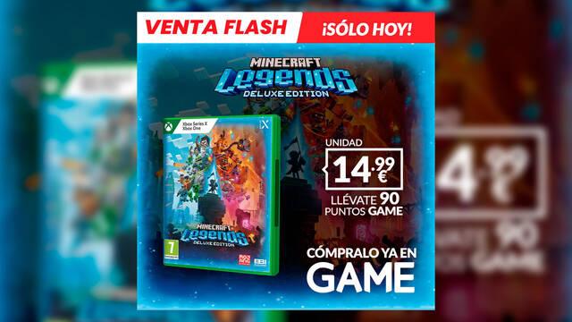 Minecraft Legends Deluxe Edition de oferta en GAME s�lo hoy