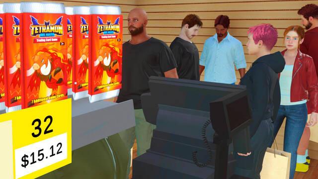 Imagina tener una tienda de cartas tipo Magic con este nuevo simulador