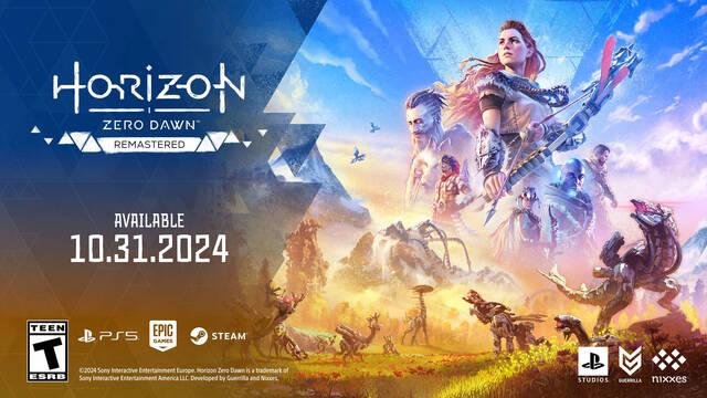 Horizon Zero Dawn Remastered anunciado para PS5 y PC, y ya tiene fecha de lanzamiento