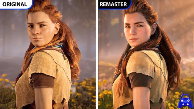 Primera comparativa gr�fica de Horizon Zero Dawn Remastered: �Se nota realmente las mejoras?