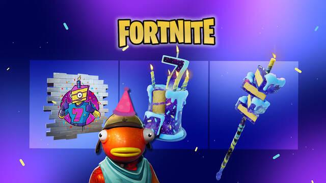 Fortnite Battle Royale - Regalos por el s�ptimo aniversario