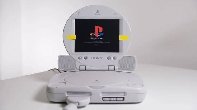As� era la primera PlayStation que ven�a con una pantalla incorporada: la primera 'port�til' de Sony