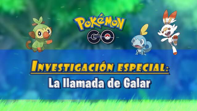 Investigaci�n La llamada de Galar en Pok�mon GO: Tareas, fases y recompensas - Pok�mon GO