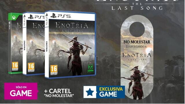 Reserva Enotria: The Last Song en GAME y ll�vate de regalo un cartel de 'no molestar' exclusivo