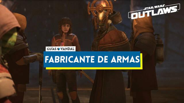 Fabricante de armas al 100% en Star Wars: Outlaws - Star Wars Outlaws