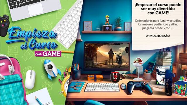 Empieza el curso en GAME con multitud de ofertas en consolas, videojuegos, ordenadores, juguetes y mucho m�s