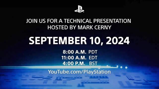 Sony anuncia un evento de PS5 para mañana 10 de septiembre: ¿Se anunciará por fin PS5 Pro?