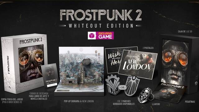 Frostpunk 2 presenta su exclusiva Whiteout Edition en GAME con contenido adicional