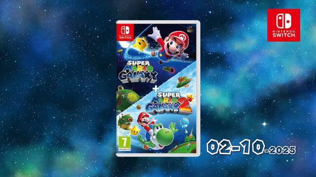 Super Mario Galaxy 1 + 2 anunciados para Switch