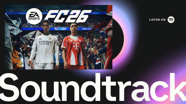 EA Sports FC 26 revela su banda sonora con grandes artistas, incluido por primera vez un futbolista profesional