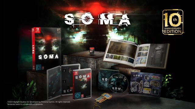 SOMA tendr� una espectacular edici�n para coleccionistas en Switch por su d�cimo aniversario: ser� muy limitada