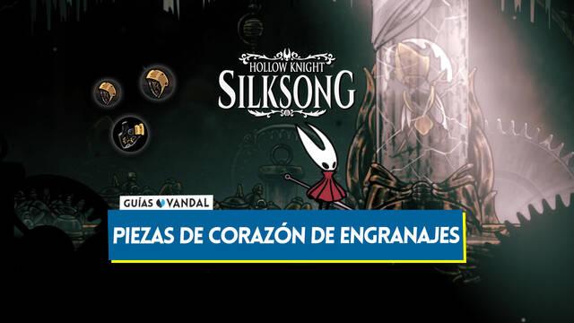 Todas las piezas de coraz�n de engranajes en Silksong y para qu� sirven - Hollow Knight: Silksong