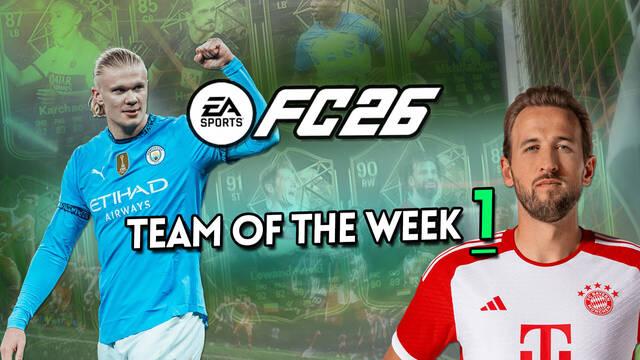 EA Sports FC 26 - Listado completo de cartas mejoradas del TOTW 1