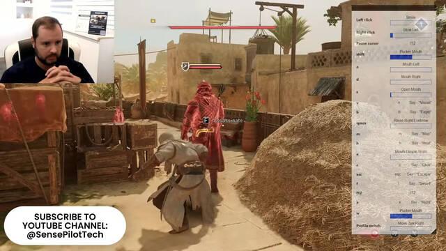Jugar sin las manos ya es posible y lo demuestra con Assassin's Creed: ¿El futuro de los videojuegos accesibles?