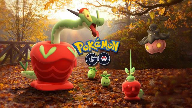 Pok�mon GO - Detalles, fechas y bonus del evento Festival de la Cosecha con el debut de Dipplin y Hydrapple