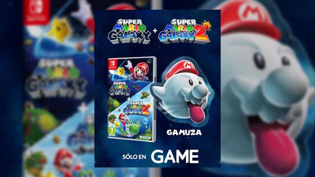 Ya puedes reservar Super Mario Galaxy + Super Mario Galaxy 2 en GAME con gamuza exclusiva de regalo