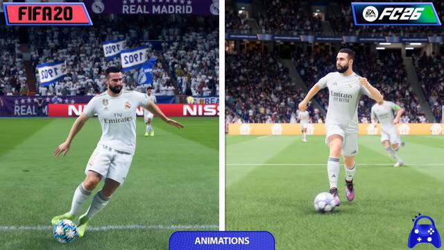¿Se ve peor EA Sports FC 26 en PS4 que FIFA 20? Así lo asegura esta comparativa: '¿Está involucionando?'