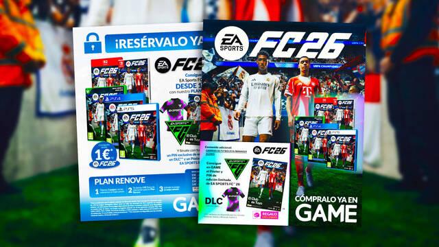 Regalos exclusivos por comprar EA Sports FC 26 en GAME Espa�a.
