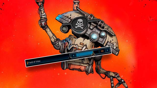 Borderlands 4 actualizaci�n con FOV en consolas