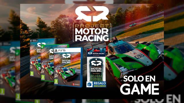 Project Motor Racing con ambientador de coche exclusivo de regalo en GAME