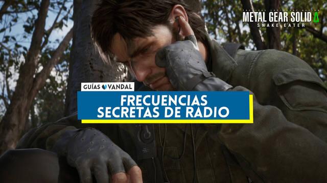 Metal Gear Solid Delta: todas las frecuencias de radio secretas y para qu� sirven - Metal Gear Solid Delta: Snake Eater