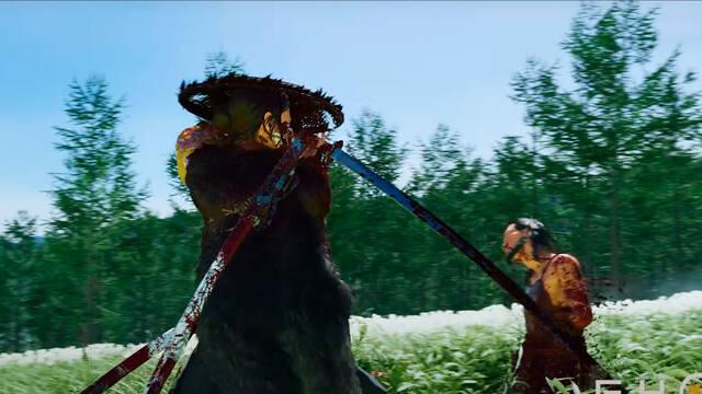 Ghost of Yotei muestra el ōdachi en acci�n