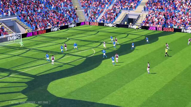 Football Manager 26 muestra por fin su nuevo motor de partidos, desarrollado en Unity